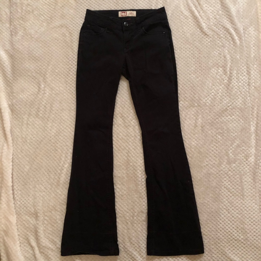 Black Flared Jeans